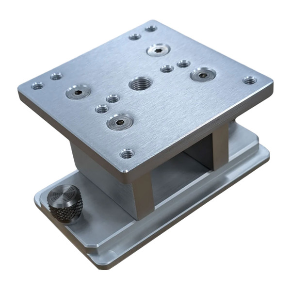 Cisco Summit Shuttle Adaptor Track Mount, top view showing mounting holes and track base
