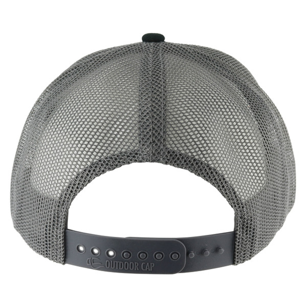 FishUSA Classic Trucker Hat back with adjustable plastic snapback closure