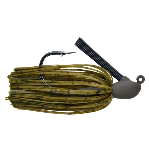 Keitech M4 Tungsten Heavy Duty Jig color Green Pumpkin