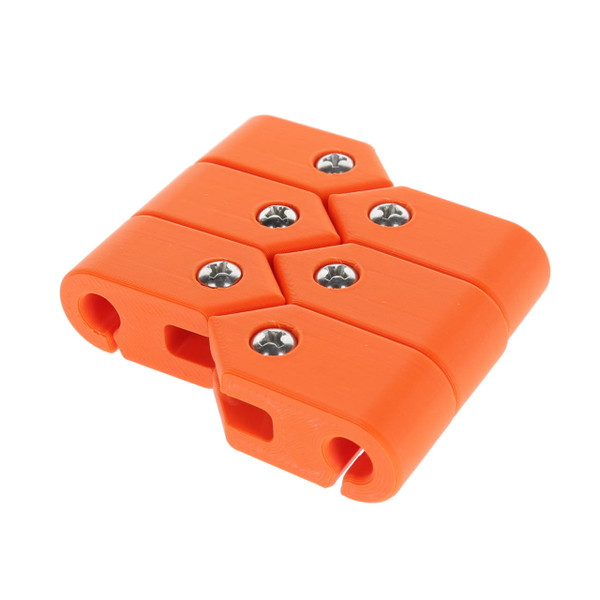 Lake Effect 3D EZ Slotted Planer Board Release color Orange six pack