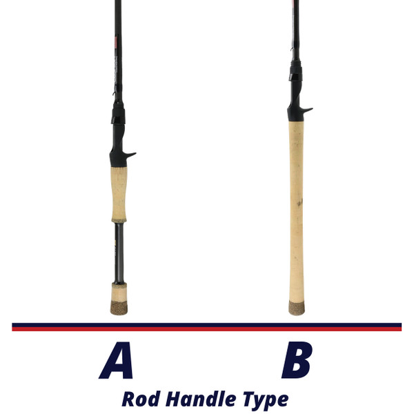 Cashion Element Z2 Casting Rod handle chart