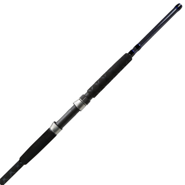 Okuma Rockaway Travel Surf Spinning Rod reel seat with ergonomic design and non-slip grip for comfort and control