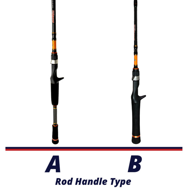 Dobyns Colt Casting Rods handle comparison chart 