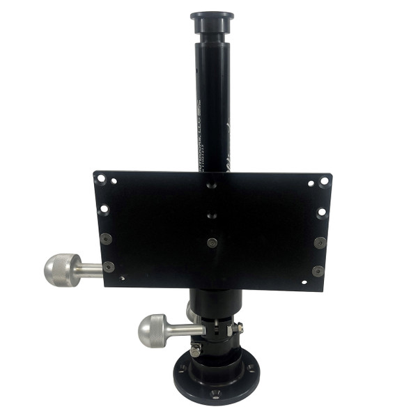 BeatDown Outdoors "The Ultimate" Battery Quick Release Mount back view with large knobs 