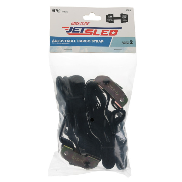 Shappell Jet Sled Adjustable Cargo Straps in package