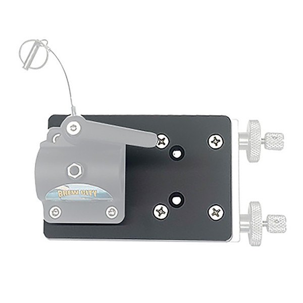 Brew City Extension Plate #000-1008 top view assemble with track and CT360 base not included