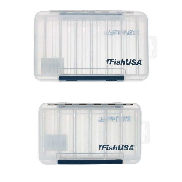 FishUSA Flagship Mini Stickbait & Crankbait Box both sizes Medium on top and Small on bottom