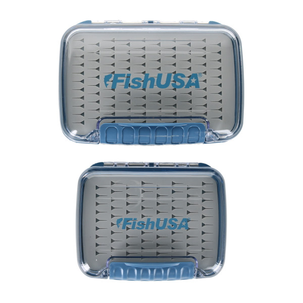 FishUSA Flagship Dual Sided Fly & Jig Box both sizes medium above the small