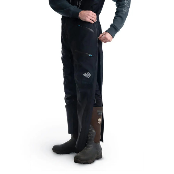 Whitewater Great Lakes Pro Fishing Bib AquaGuard water-resistant waist-high leg zippers