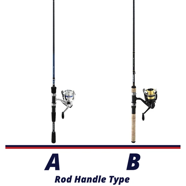 Daiwa D-Shock Spinning Combo handle chart