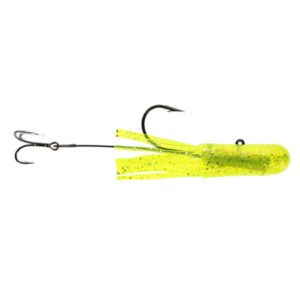 Mission Tackle Rigged Lake Trout Tube color Chartreuse