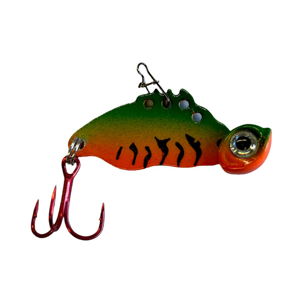 JB Lures Tung Bug Blade Bait color Hologram Perch