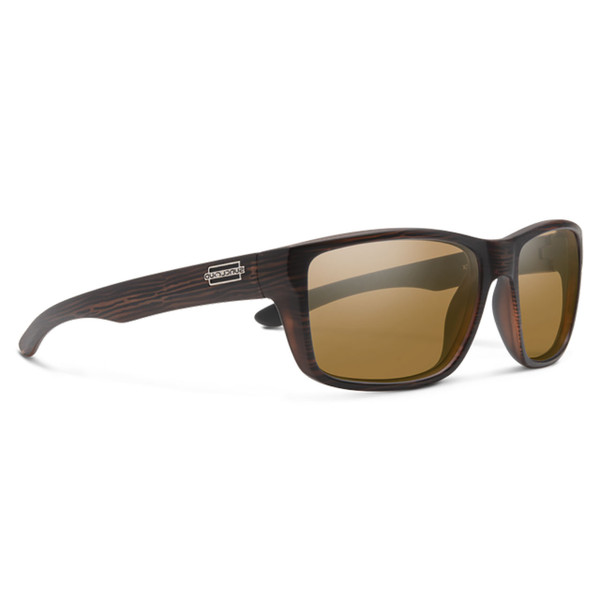 Suncloud Eyewear Mayor Polarized Sunglasses color Burnished Brown - Polarized Brown