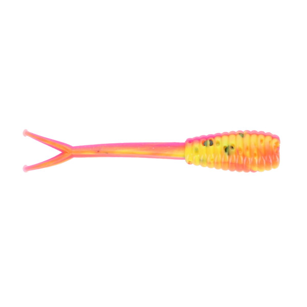 Limestone Mayhem Minnow Soft Bait color Electric Chicken