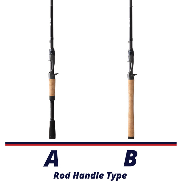 13 Fishing Jinx Casting Rod Handle comparison chart