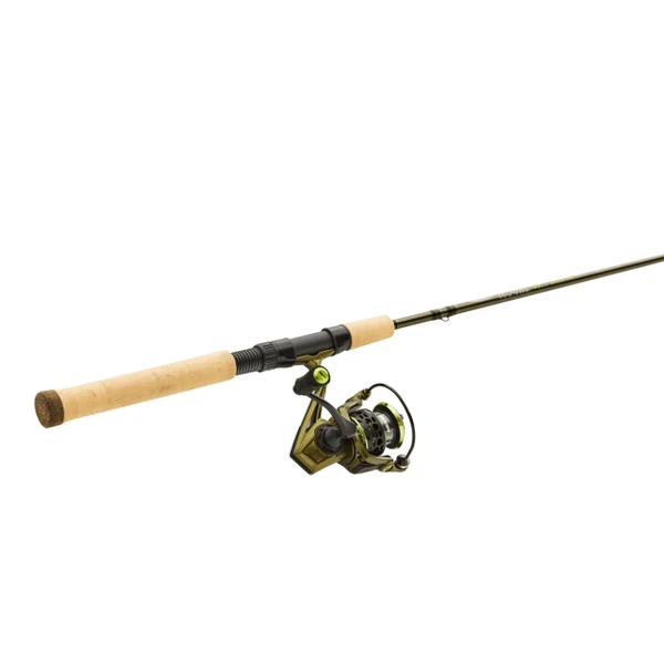 St. Croix GXR Walleye Spinning Combo close up of reel seat
