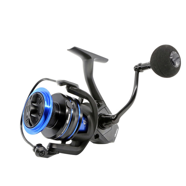 Okuma Rockaway SI Surf & Inshore Spinning Reel model RSI-C5000XA showing spool and handle