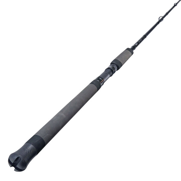 Okuma Diamond Elite Trolling Rod model DME-WL-862MHa showing EVA fore and rear grips