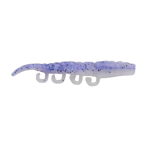 Berkley Gulp! Saltwater Turbo Shrimp color Violet Haze Fleck