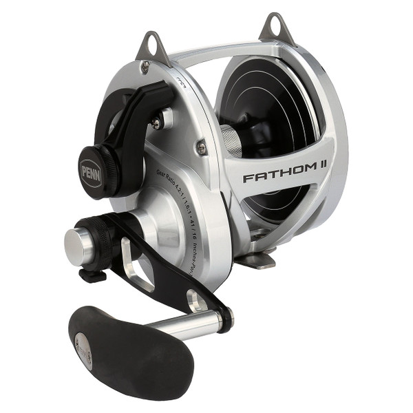 Penn Fathom II Lever Drag 2-Speed Conventional Reel model FTHII80LD2 right handed reel