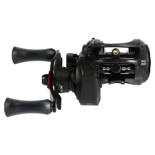 Abu Garcia Max SX Flipping Switch Low Profile Casting Reel front and handle 