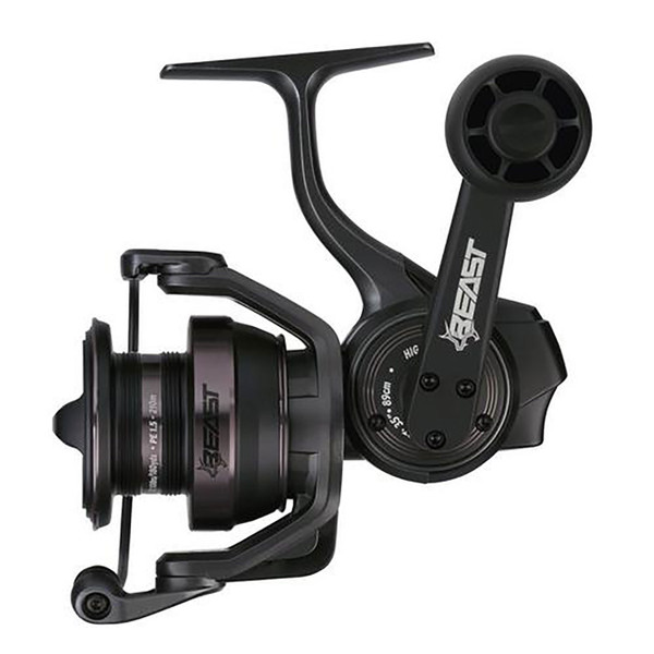 Abu Garcia Beast Spinning Reel handle side view