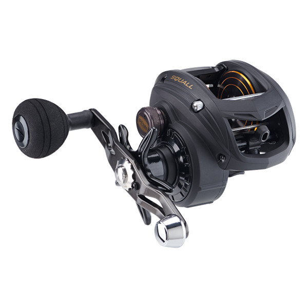 Penn Squall Low Profile Casting Reel model SQL400LP handle B