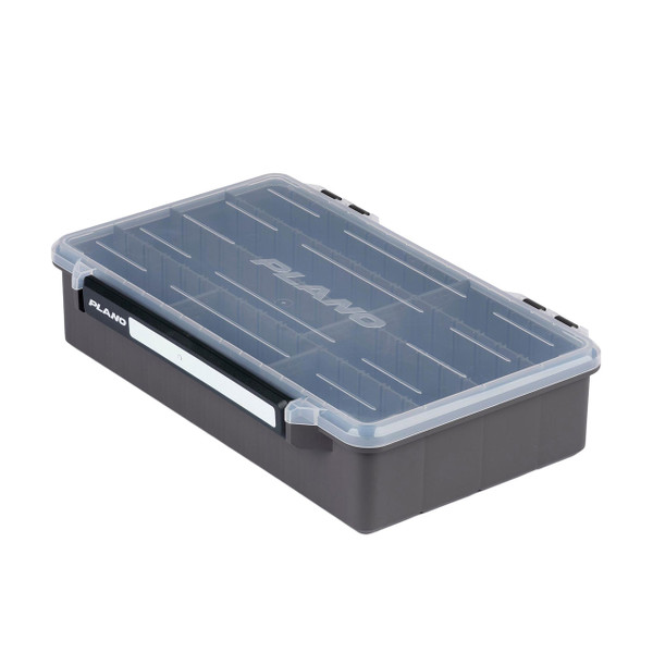 Plano StowAway Deep Tackle Box model 3700 closed at an angle 