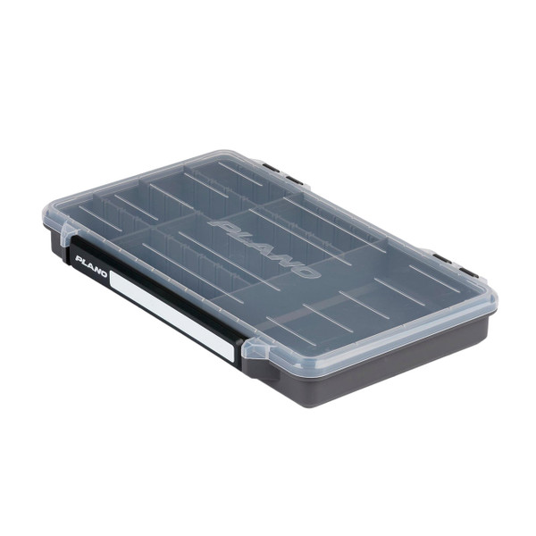 Plano StowAway 50/50 Split Tackle Box model 3700 image closed at an angle