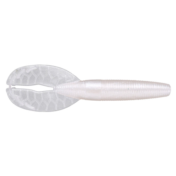Yamamoto Shinobi Grub Soft Bait color Pearl White