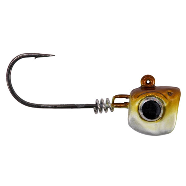 Buckeye Lures Scoop Head Jig Head - 3/0 Hook color Tennessee Shad