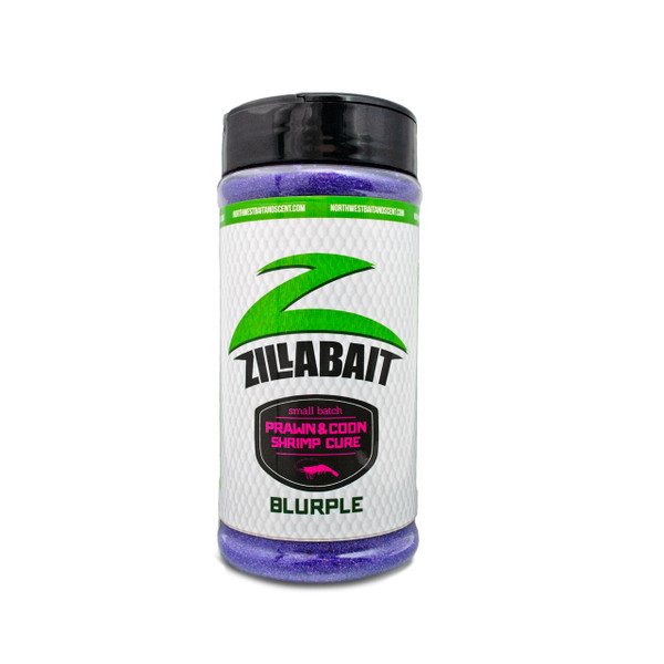 Northwest Bait and Scent ZillaBait Shrimp and Prawn Cure color Blurple