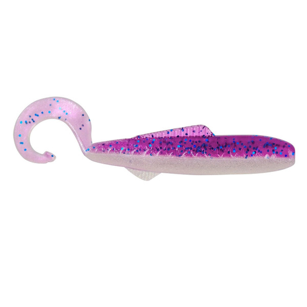 Bobby Garland Swimming Minnow Soft Bait color Purple Mist