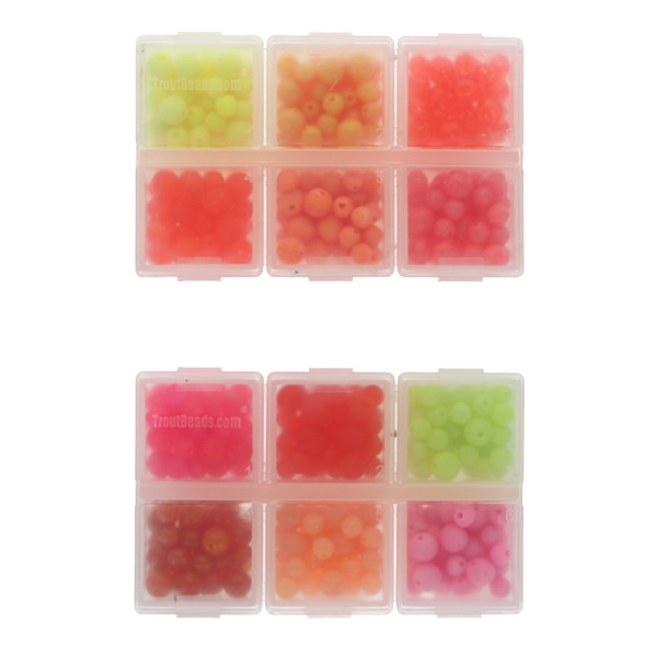 Troutbeads Erie Selection in fly box closed