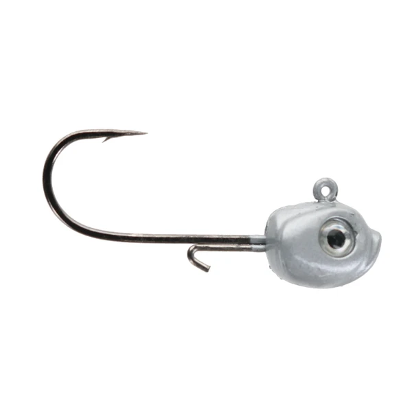 Dirty Jigs Tungsten HD Guppy Jig Head - 1/0 Hook color Naked Shad