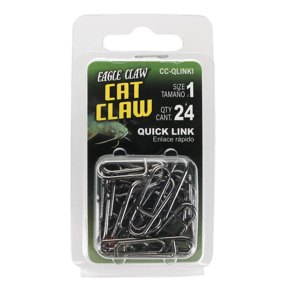 Eagle Claw Cat Claw Quicklink Clips in Eagle Claw Cat Claw packaging