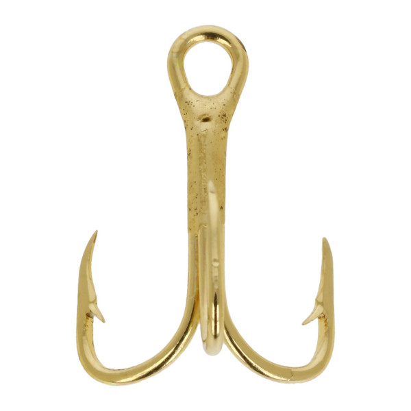 Eagle Claw 2X Gold Treble Hook