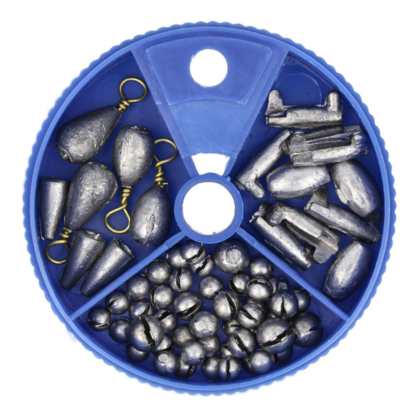 Eagle Claw Sinker Assortment 62 pieces