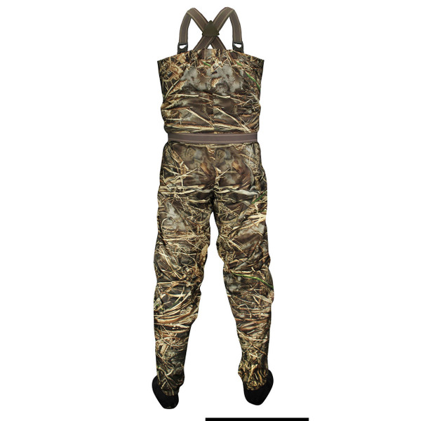 Paramount Outdoors Deacons Marsh Camo Wader back 