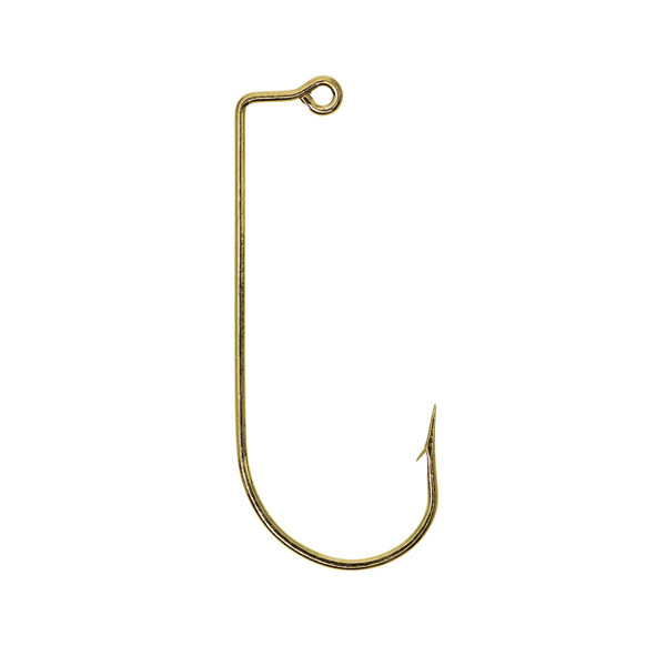 Eagle Claw Aberdeen 90 Degree Jig Hook color Gold