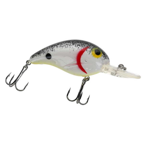 Head Hunter H8 Diver Crankbait color Pearl Triple Splatter