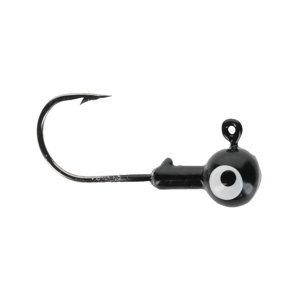 Head Hunter Round Jig Heads color Black