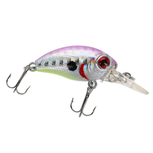 Head Hunter Crappie Diver Shallow Crankbait color Purple Passion