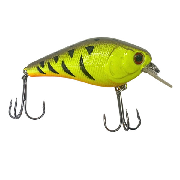 Head Hunter 1.5 Square Bill Crankbait color Chartreuse Leopard