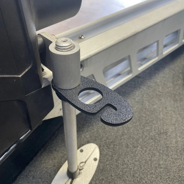 AMPD Marine Trolling Motor Handle Holder in use