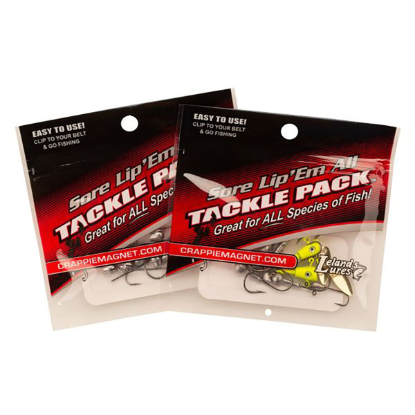 Leland's Lures Crappie Magnet Tackle Pack jigs