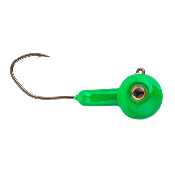 Strike King Mr. Crappie Siletto XL Jig Head color Limetreuse