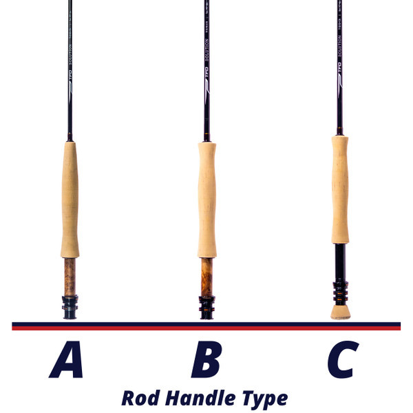 Temple Fork Outfitters Solution Fly Rod handle comparison chart 