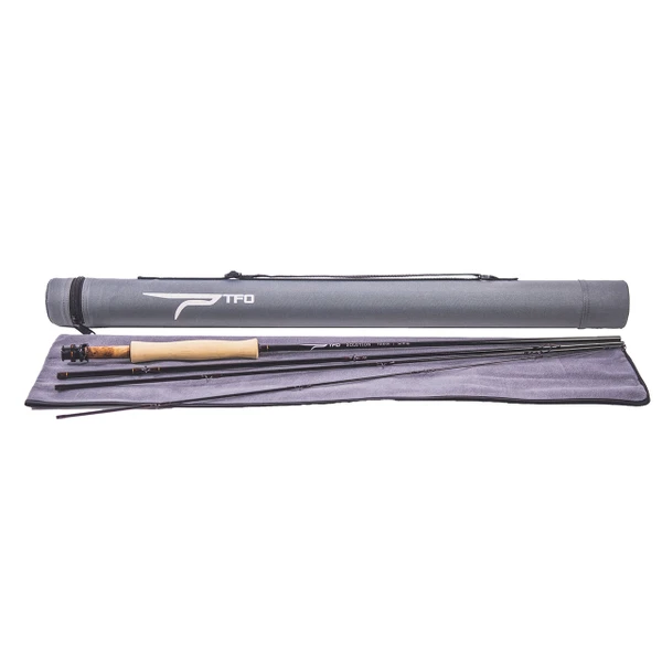 Temple Fork Outfitters Solution Fly Rod 4 piece rod and travel case 