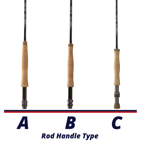 Temple Fork Outfitters Blue Ribbon Fly Rod  handle comparison chart 